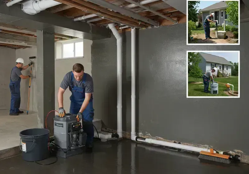 Basement Waterproofing and Flood Prevention process in Lewisport, KY